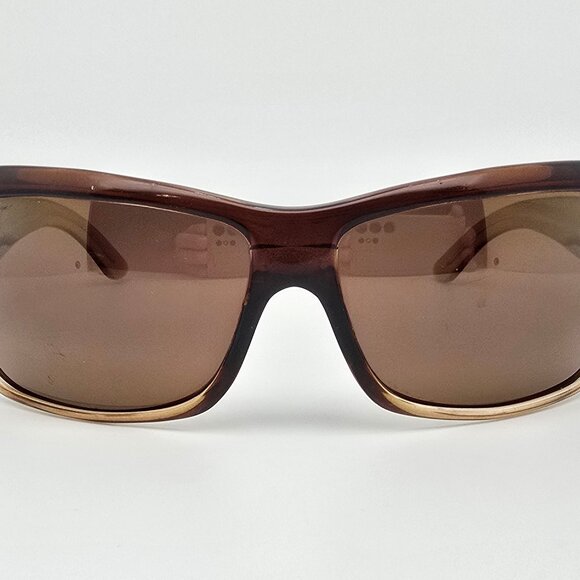 Maui Jim MJ111-01 Palms Chocolate Fade Frame Polarized HCL Bronze Len Sunglasses - Picture 2 of 15